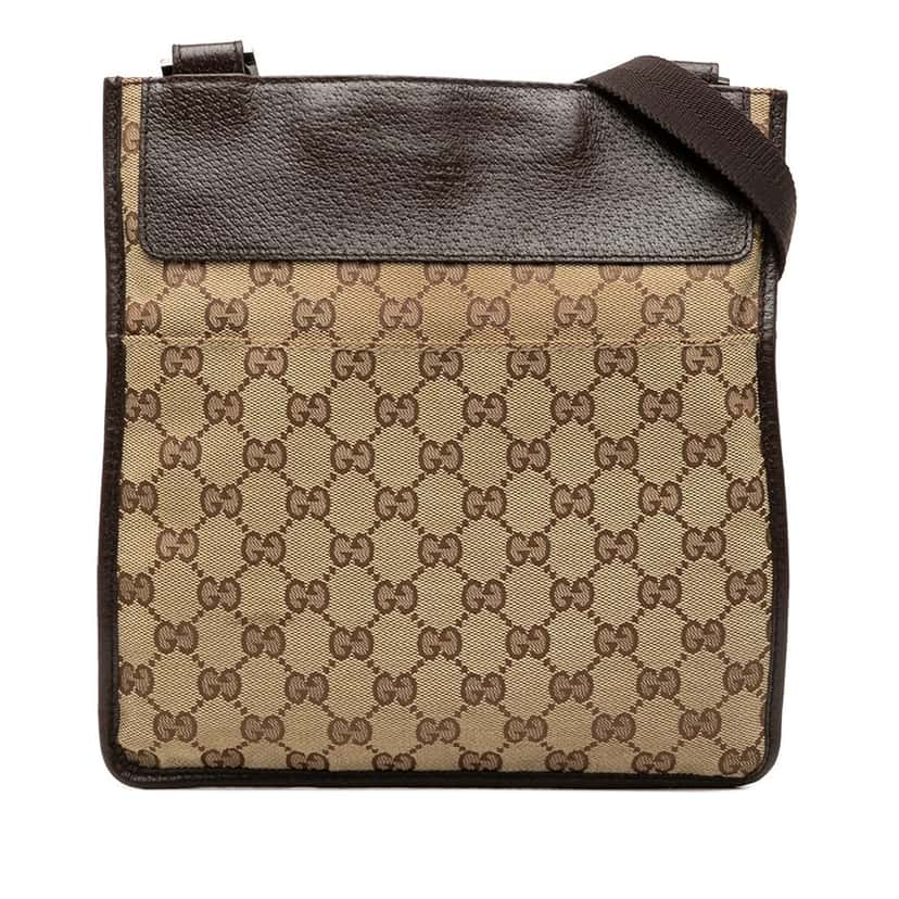 Gucci GG Canvas Crossbody Beige Very good condition - Front View