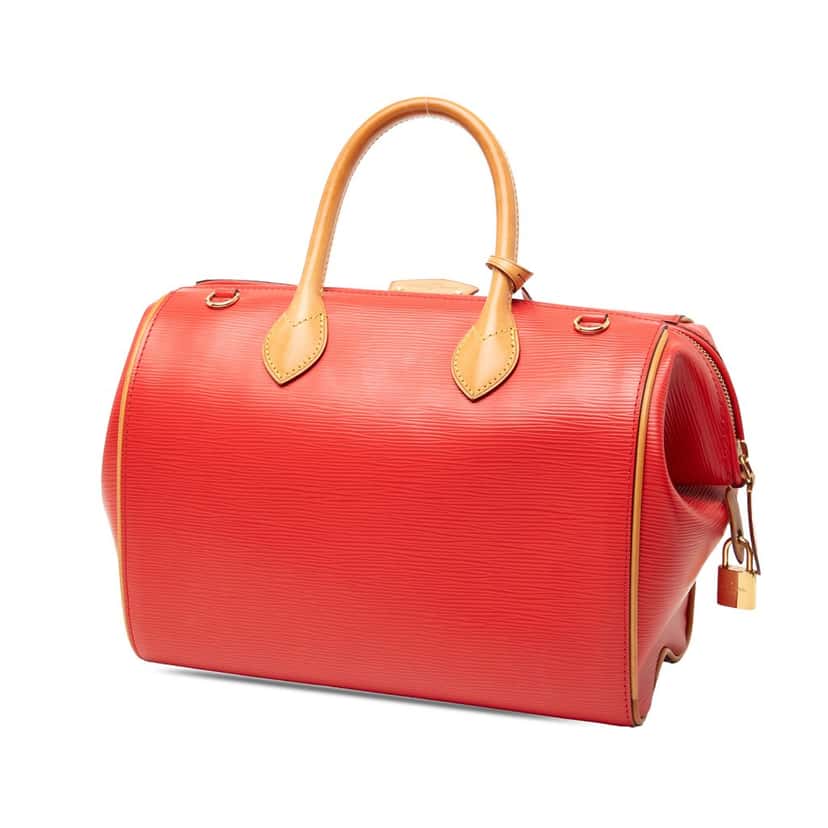 Louis Vuitton Epi Doc BB Red Leather Very good condition - Back View
