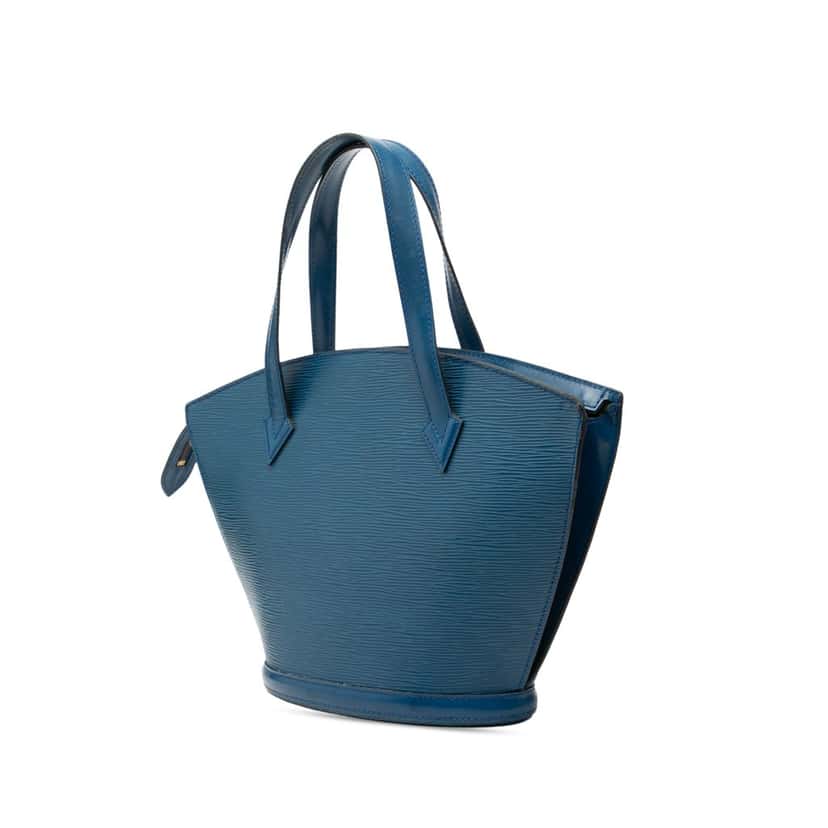 Louis Vuitton Epi Saint Jacques PM Short Strap Blue Leather Very good condition - Back View