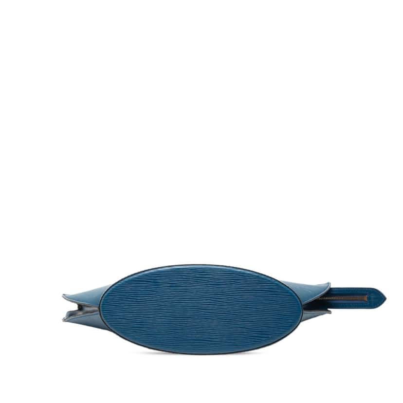 Louis Vuitton Epi Saint Jacques PM Short Strap Blue Leather Very good condition - Inside View