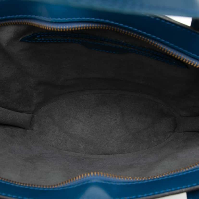 Louis Vuitton Epi Saint Jacques PM Short Strap Blue Leather Very good condition - Model View