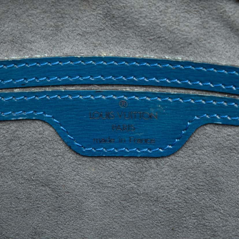 Louis Vuitton Epi Saint Jacques PM Short Strap Blue Leather Very good condition - Box View