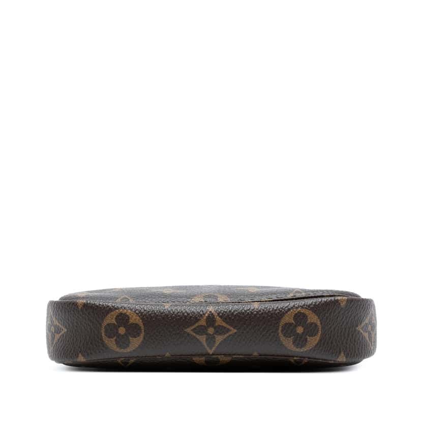 Louis Vuitton Monogram Mini Pochette Accessoires Brown Very good condition - Inside View