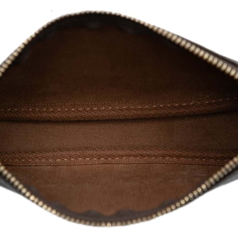 Louis Vuitton Monogram Mini Pochette Accessoires Brown Very good condition - Model View