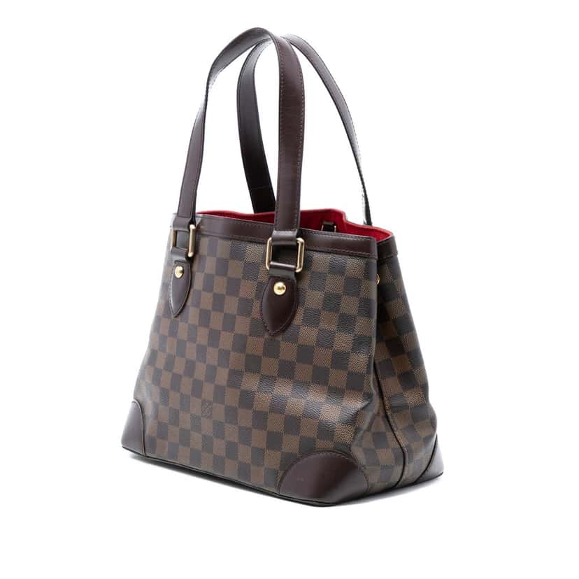 Louis Vuitton Damier Ebene Hampstead PM Brown Very good condition - Back View