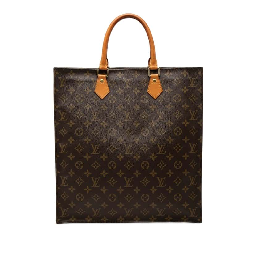 Louis Vuitton Monogram Sac Plat Brown Good condition - Front View