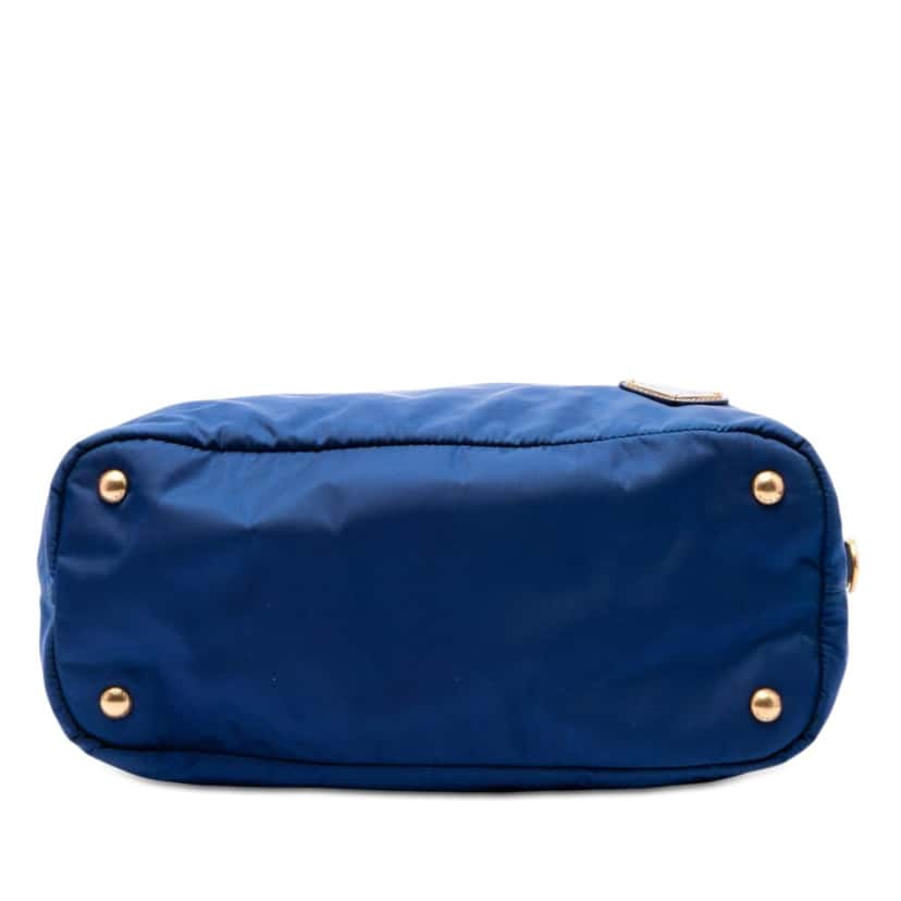 Prada Tessuto Zip Top Convertible Tote Blue Very good condition - Inside View