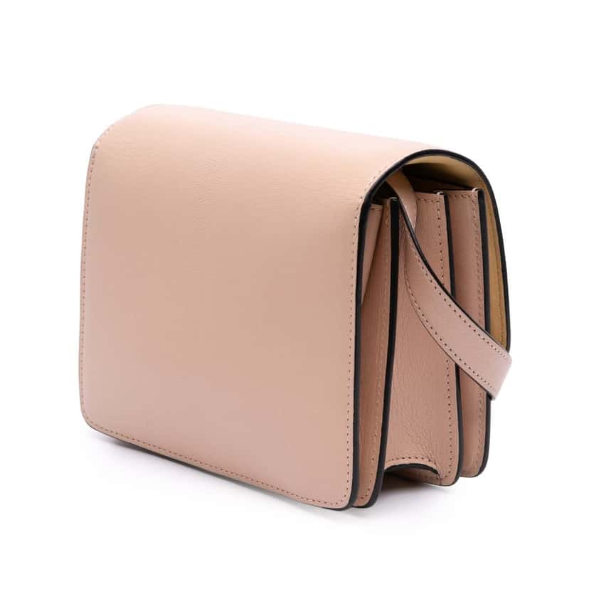 Celine Small Liege Calfskin Classic Box Pink Leather Very good condition - Back View