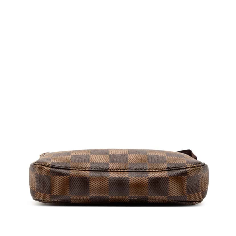 Louis Vuitton Damier Ebene Mini Pochette Accessoires Brown Very good condition - Inside View