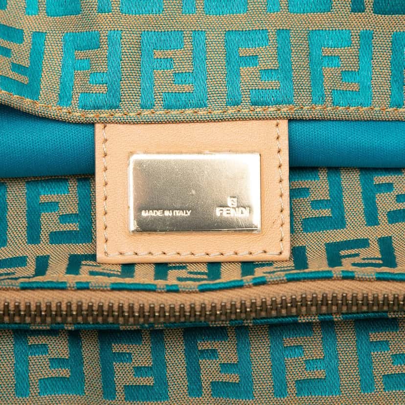 Fendi Zucchino Canvas Tote Beige Very good condition - Box View