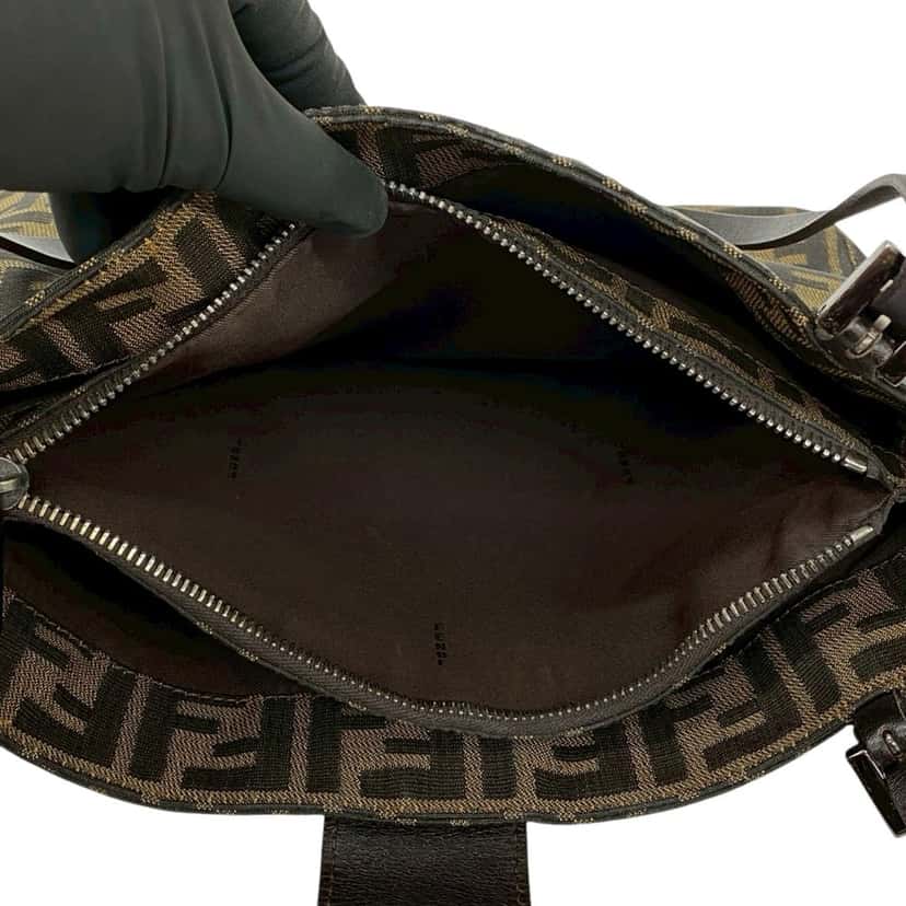 Fendi Zucca Canvas Tote Brown Very good condition - Inside View
