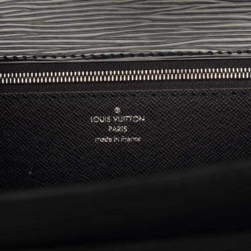 Louis Vuitton Epi Monceau 28 Black Leather Very good condition - Box View