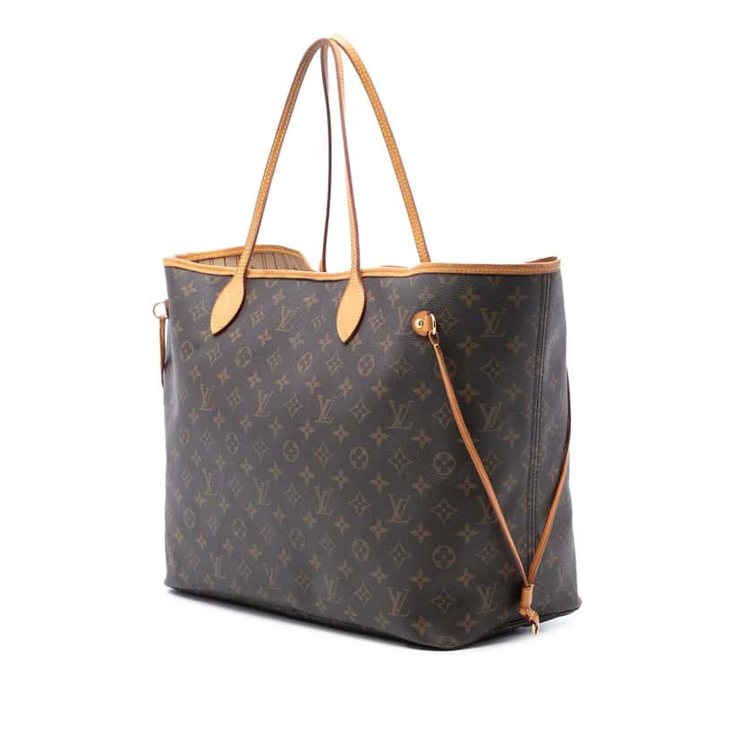 Louis Vuitton Monogram Neverfull GM Brown Very good condition - Back View