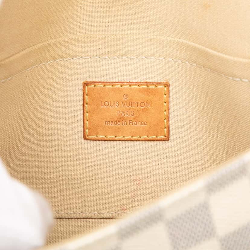 Louis Vuitton Damier Azur Favorite MM White Very good condition - Box View