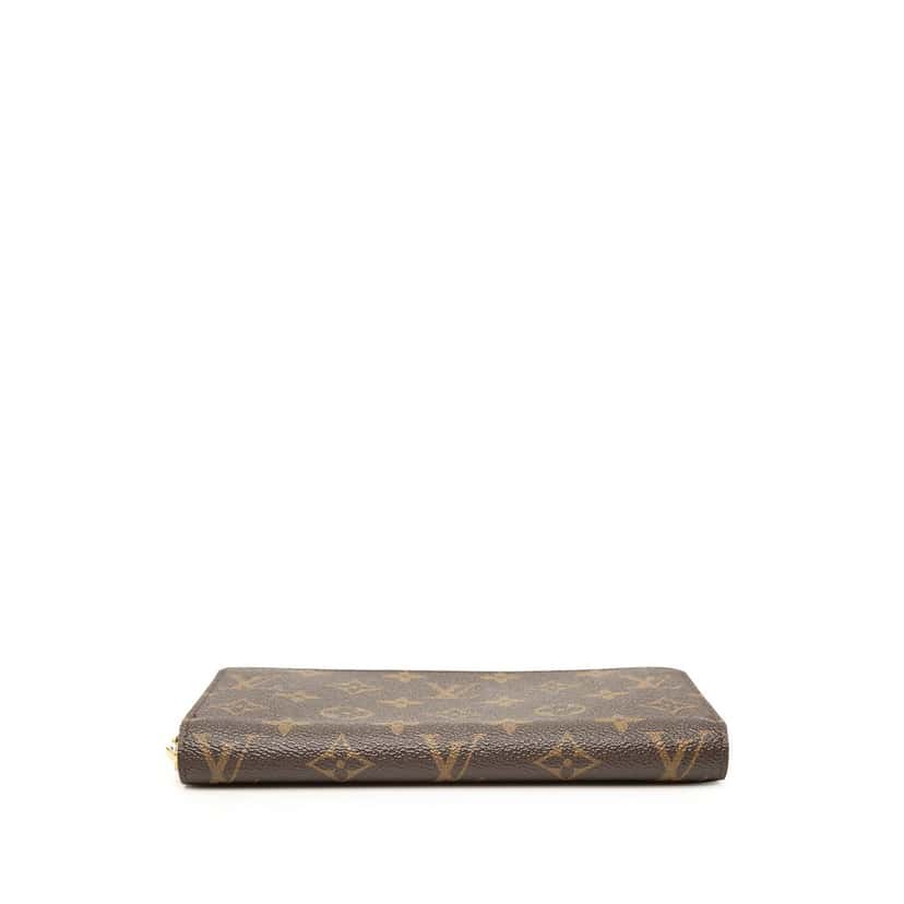 Louis Vuitton Monogram Zippy Long Wallet Brown Very good condition - Inside View