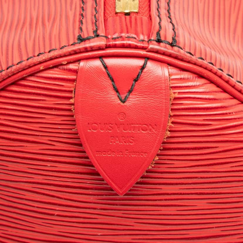 Louis Vuitton Epi Keepall 50 Red Leather Good condition - Box View