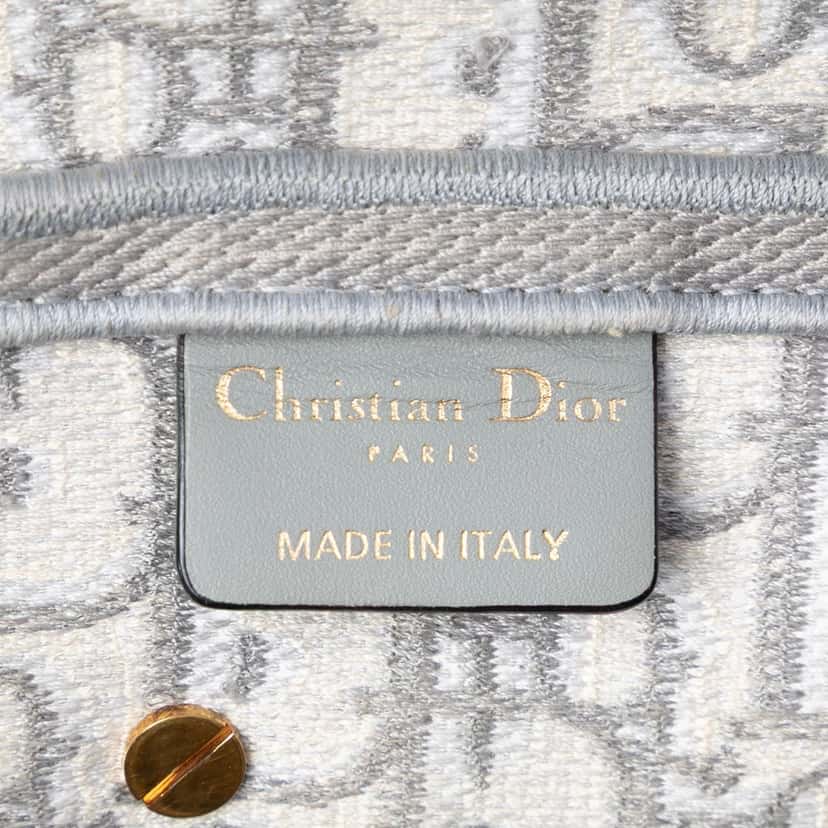 Dior Oblique Embroidered Canvas Saddle Bag Other Very good condition - Box View