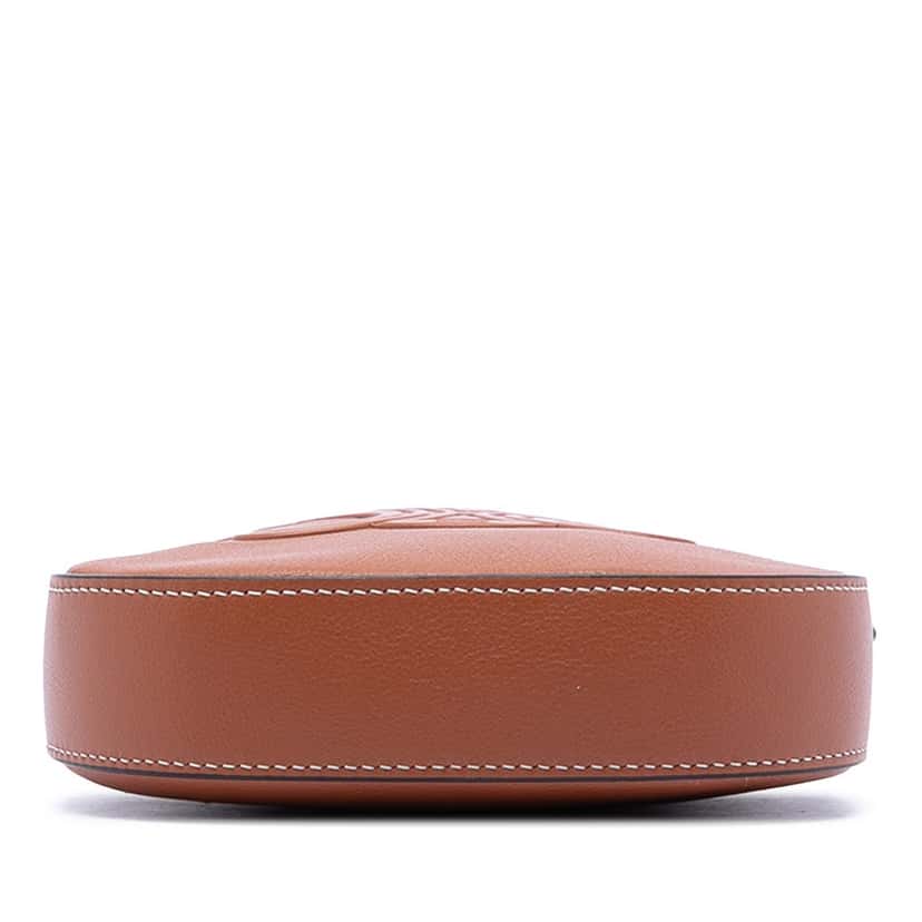 Celine Supple Calfskin Heloise Phone Pouch Brown Leather Very good condition - Inside View