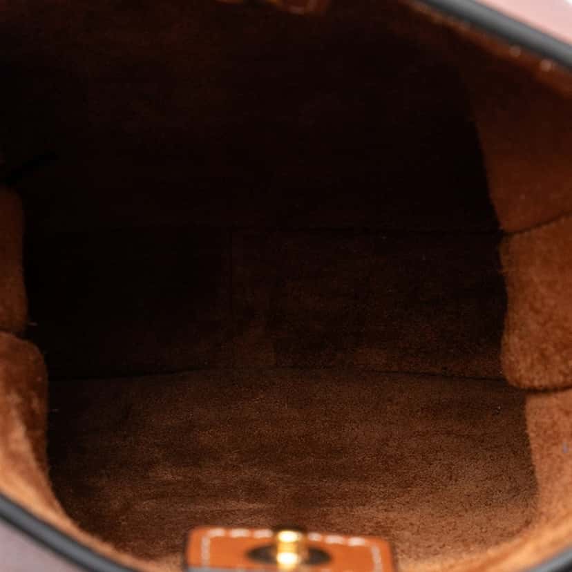 Celine Supple Calfskin Heloise Phone Pouch Brown Leather Very good condition - Model View