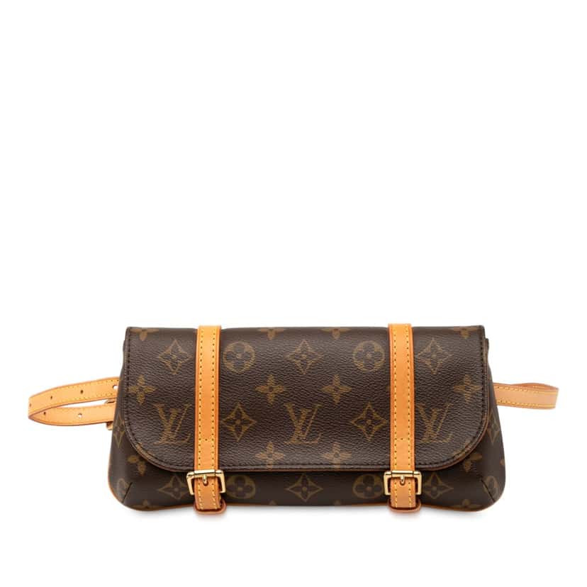 Louis Vuitton Monogram Pochette Marelle PM Brown Very good condition - Front View