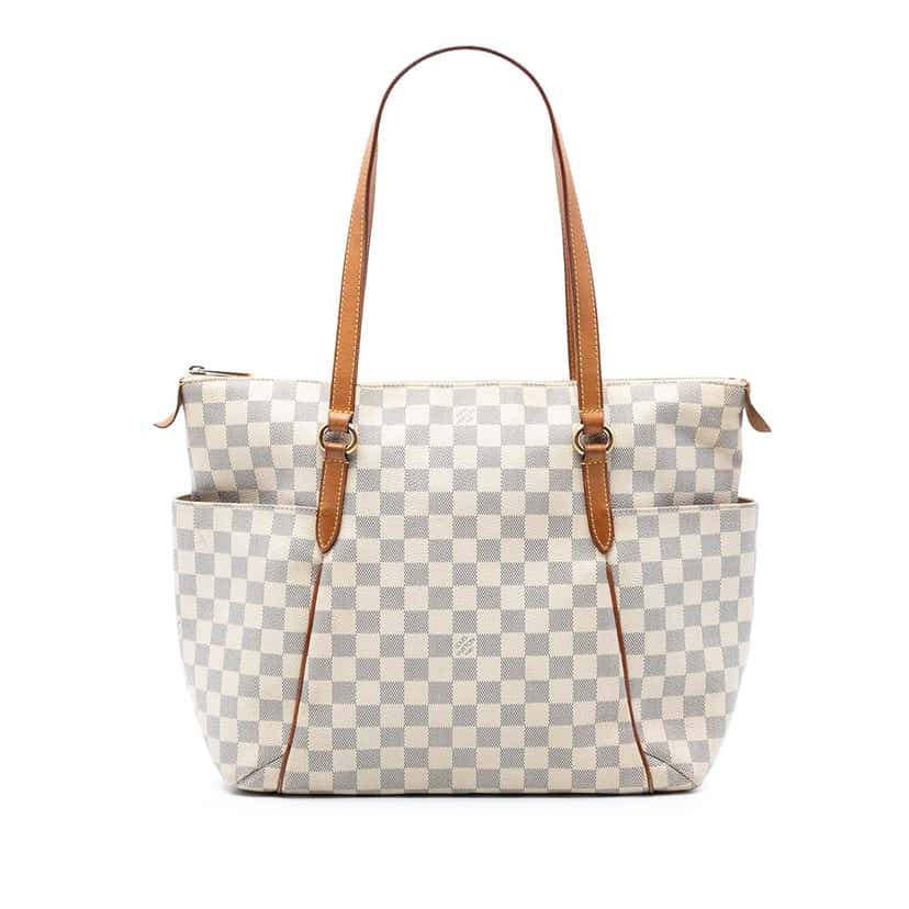 Louis Vuitton Damier Azur Totally MM White Very good condition - Front View