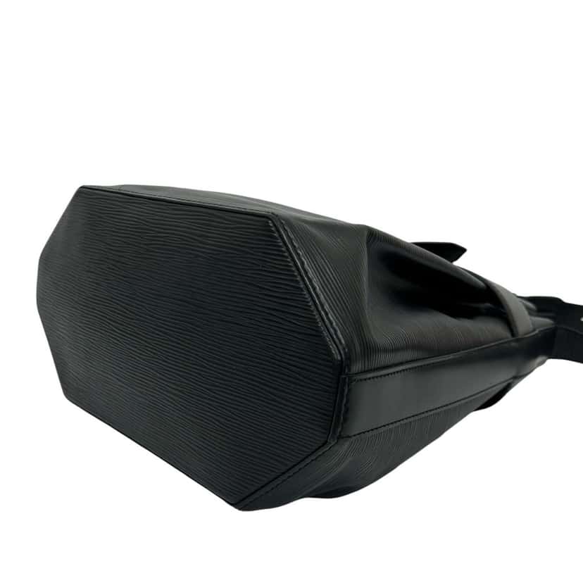 Louis Vuitton Epi Sac D Epaule GM Black Leather Very good condition - Box View