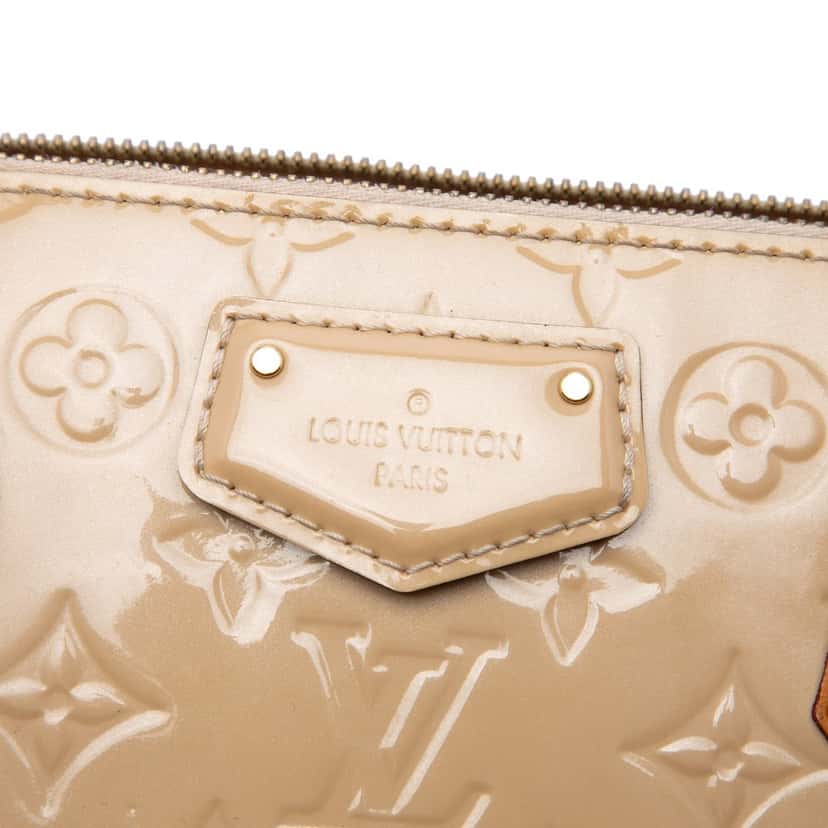 Louis Vuitton Monogram Vernis Montebello MM Beige Leather Very good condition - Box View