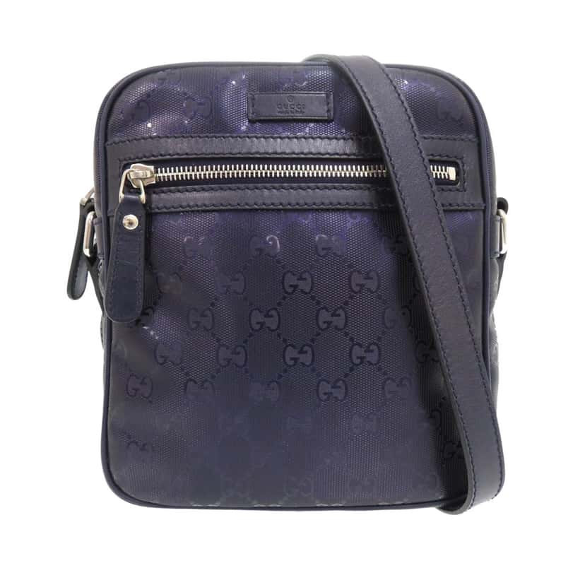 Gucci GG Imprime Crossbody Purple Very good condition - Front View