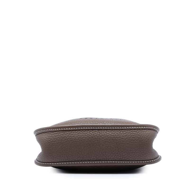 Hermès Clemence Evelyne 16 Amazone Brown Leather Very good condition - Inside View