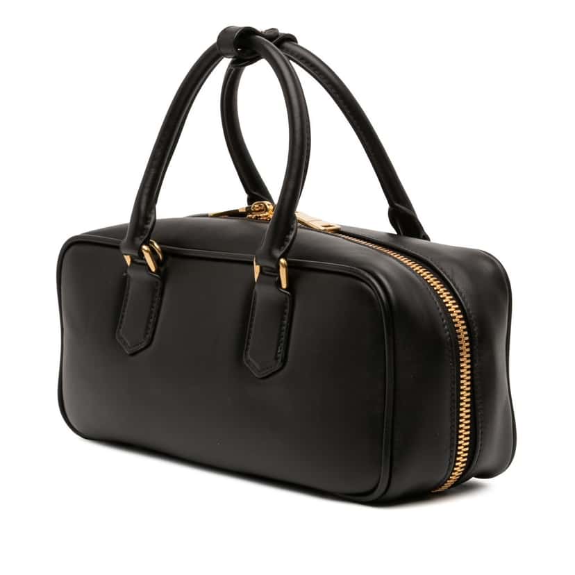 Miu Miu Leather Arcadie Satchel Black Leather Very good condition - Back View