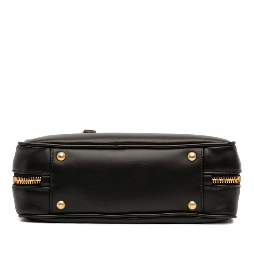 Miu Miu Leather Arcadie Satchel Black Leather Very good condition - Inside View