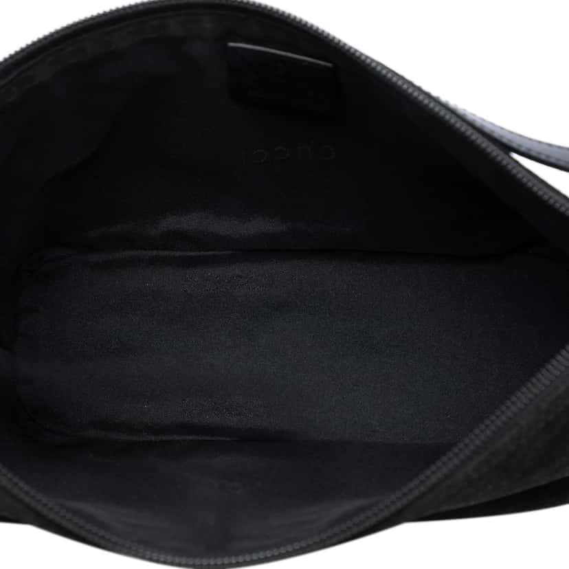 Gucci Suede Boat Black Leather Very good condition - Model View