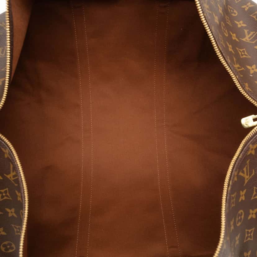 Louis Vuitton Monogram Keepall 60 Brown Very good condition - Model View