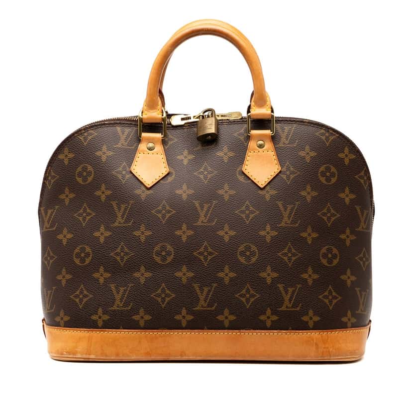 Louis Vuitton Monogram Alma PM Brown Very good condition - Front View