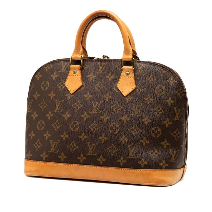 Louis Vuitton Monogram Alma PM Brown Very good condition - Back View