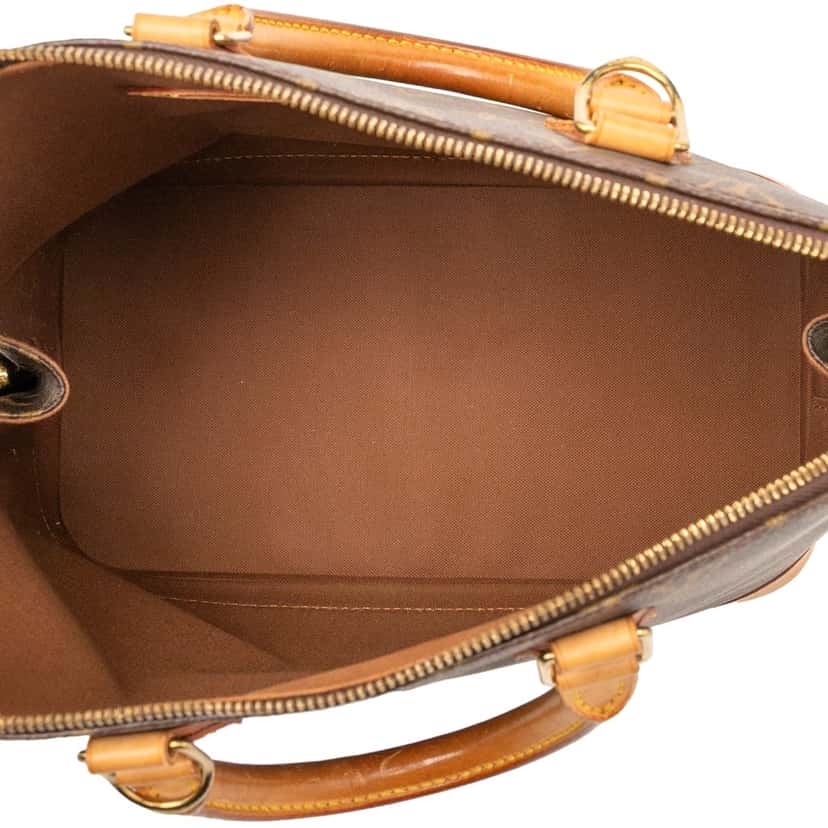 Louis Vuitton Monogram Alma PM Brown Very good condition - Model View