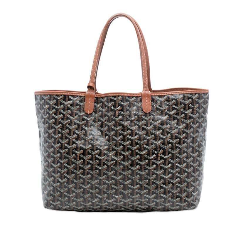 Goyard Goyardine Saint Louis PM Black Very good condition - Front View