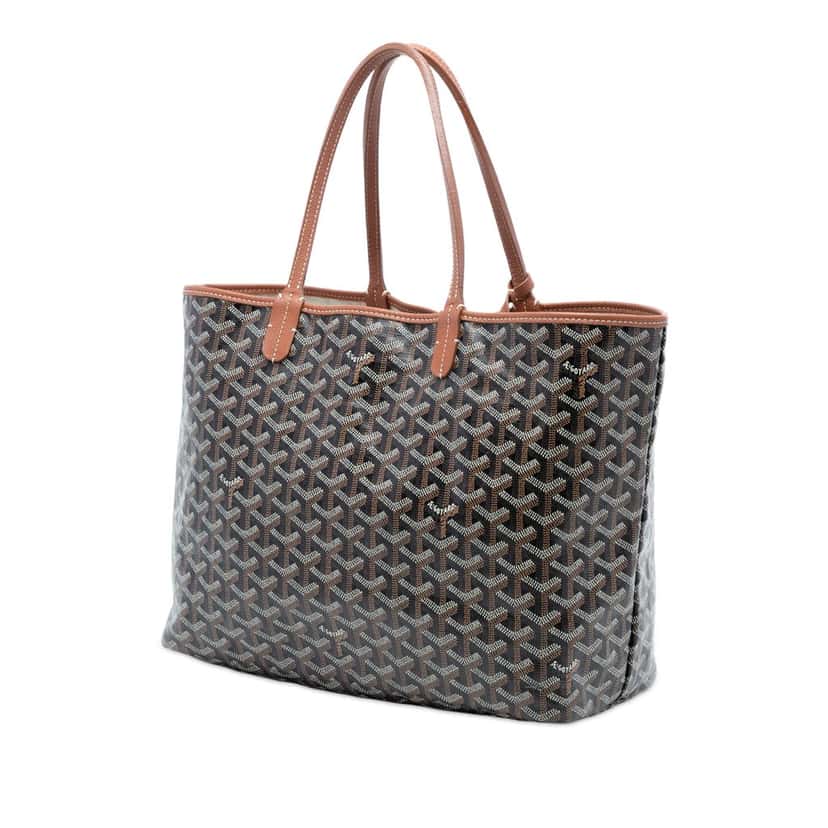 Goyard Goyardine Saint Louis PM Black Very good condition - Back View