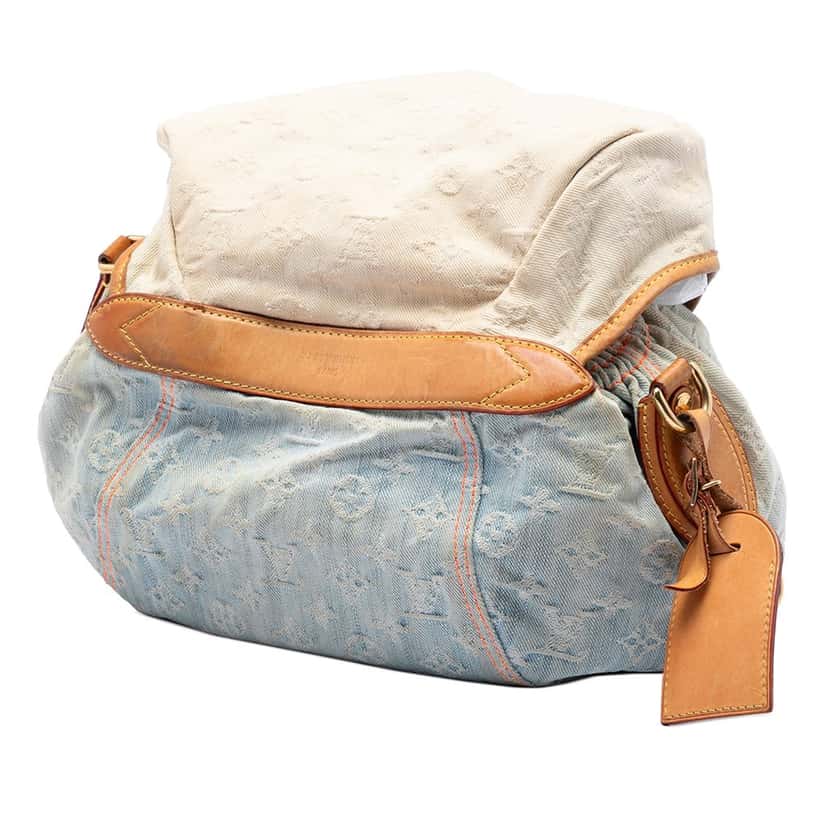 Louis Vuitton Monogram Denim Sunshine Blue Good condition - Back View