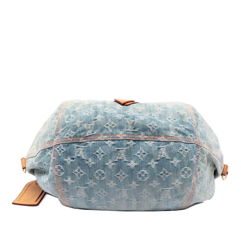 Louis Vuitton Monogram Denim Sunshine Blue Good condition - Inside View