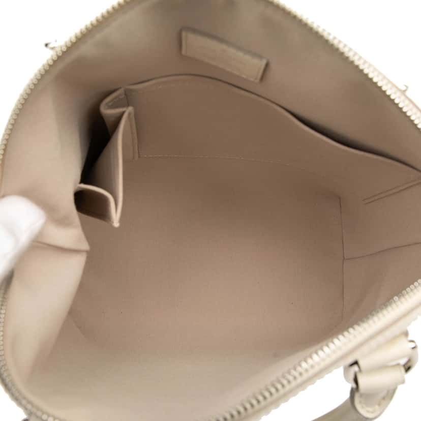 Louis Vuitton Epi Lockit Vertical White Leather Very good condition - Model View