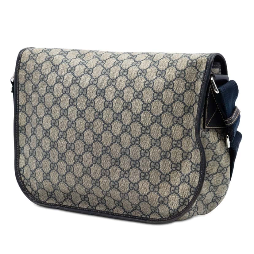 Gucci GG Supreme Crossbody Beige Very good condition - Back View