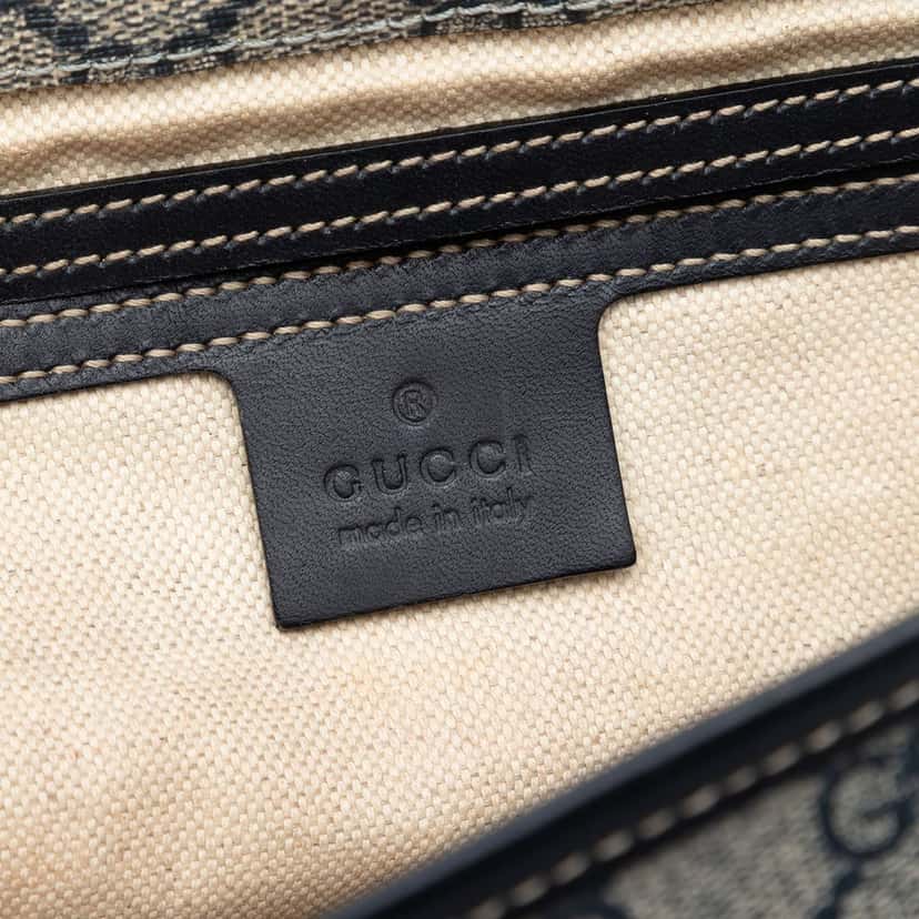 Gucci GG Supreme Crossbody Beige Very good condition - Box View