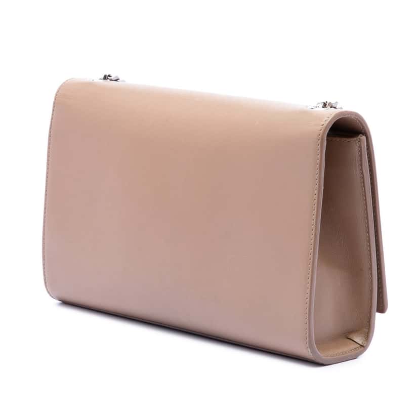 Saint Laurent Medium Smooth Calfskin Classic Monogram Kate Tassel Crossbody Brown Leather Very good condition - Back View