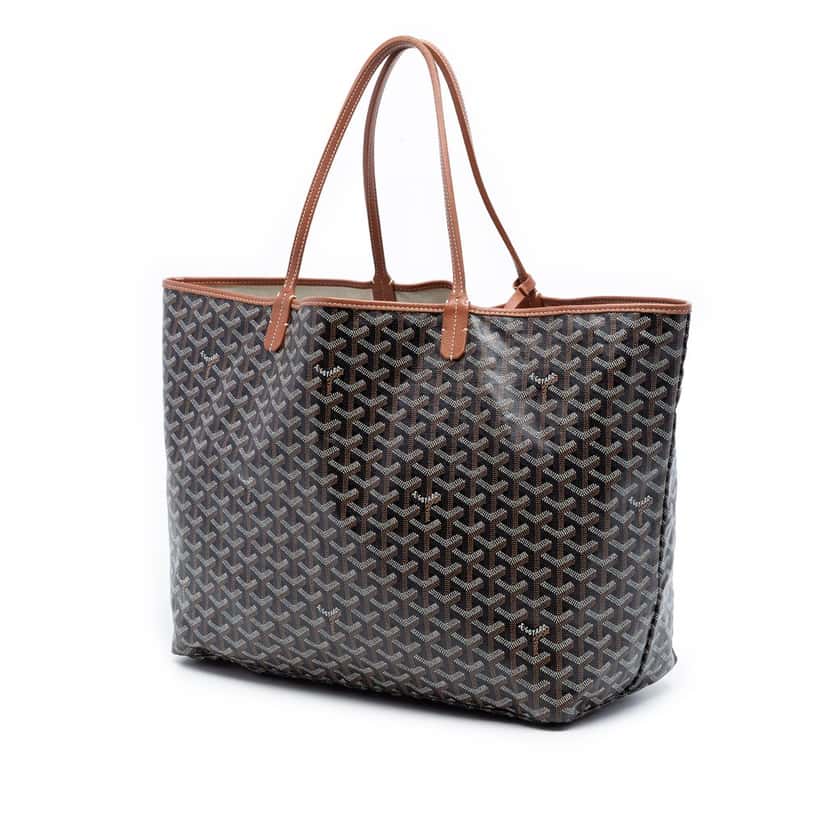 Goyard Goyardine Saint Louis GM Black Very good condition - Back View