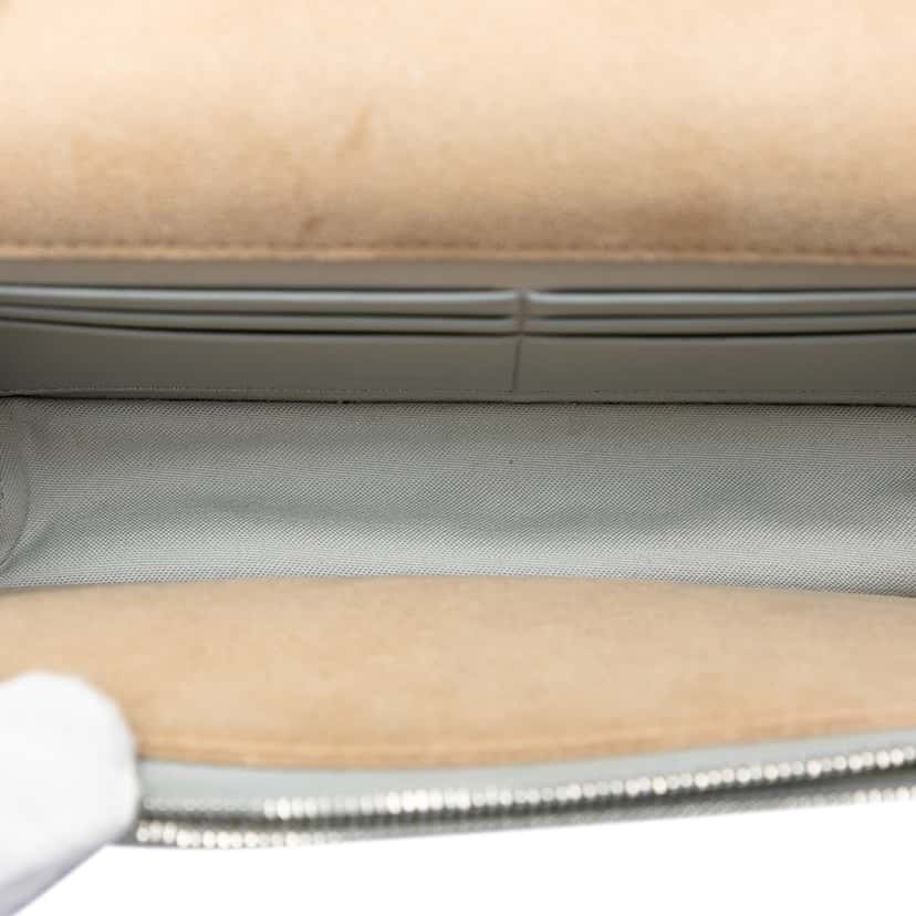 Fendi Studded Leather Monster Eyes Tube Wallet On Chain Blue Leather Good condition - Model View