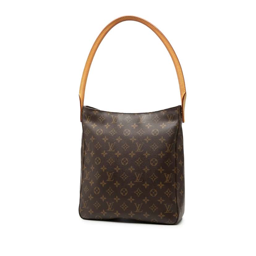 Louis Vuitton Monogram Looping GM Brown Very good condition - Back View