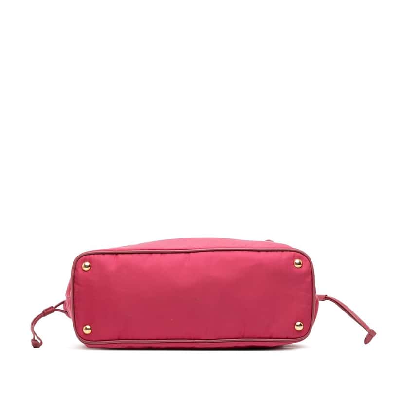 Prada Saffiano Trimmed Tessuto Tote Pink Very good condition - Inside View