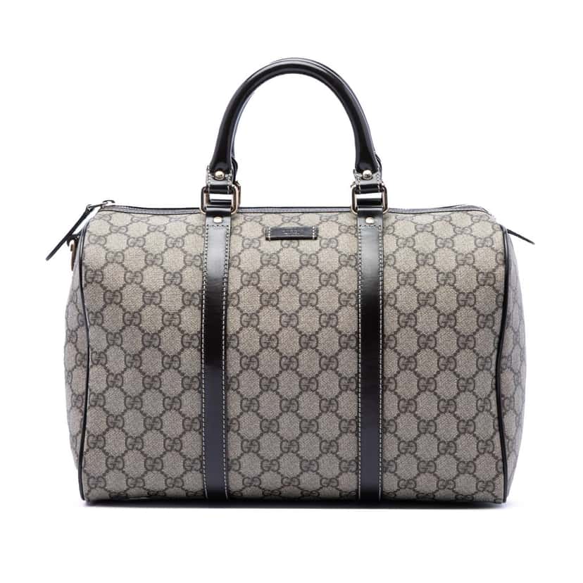 Gucci Medium GG Supreme Joy Boston Bag Beige Very good condition - Front View