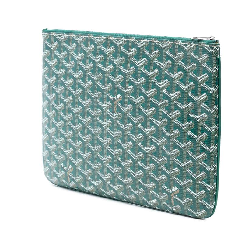 Goyard Goyardine Senat MM Green Very good condition - Back View